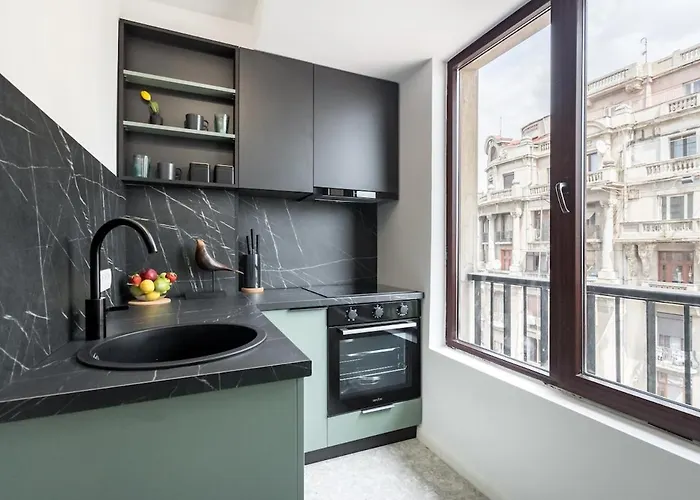 Daire Superb River Views 2br Flat - Location Bükreş